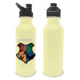 HARRY POTTER CASATE HOGWARTS BORRACCIA METALLO 700ML PYRAMID INTERNATIONAL
