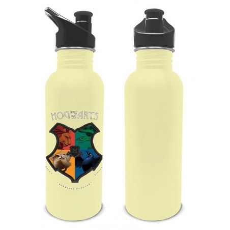 HARRY POTTER HOGWARTS HOUSES METAL BOTTLE 700ML