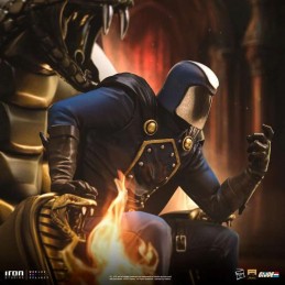 IRON STUDIOS G.I. JOE COBRA COMMANDER ART SCALE 1/10 RESIN STATUE FIGURE