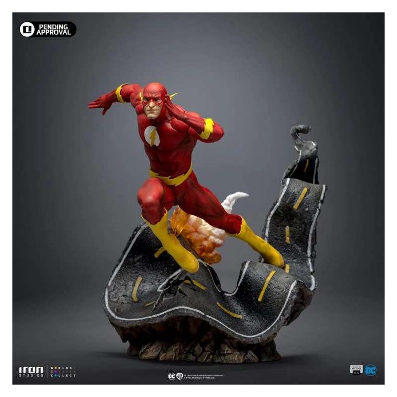DC COMICS THE FLASH BDS ART SCALE STATUA FIGURE IRON STUDIOS DC COMICS THE FLASH BDS ART SCALE STATUA FIGURE IRON STUDIOS