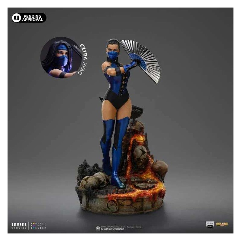 MORTAL KOMBAT ART SCALE KITANA 1/10 STATUA FIGURE IRON STUDIOS MORTAL KOMBAT ART SCALE KITANA 1/10 STATUA FIGURE IRON STUDIOS