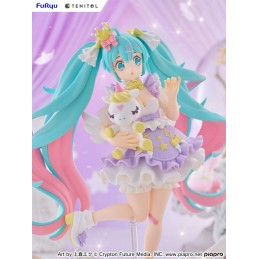 HATSUNE MIKU YUMEKAWA PRINCESS LAVANDER TENITOL FIGURE STATUA FURYU
