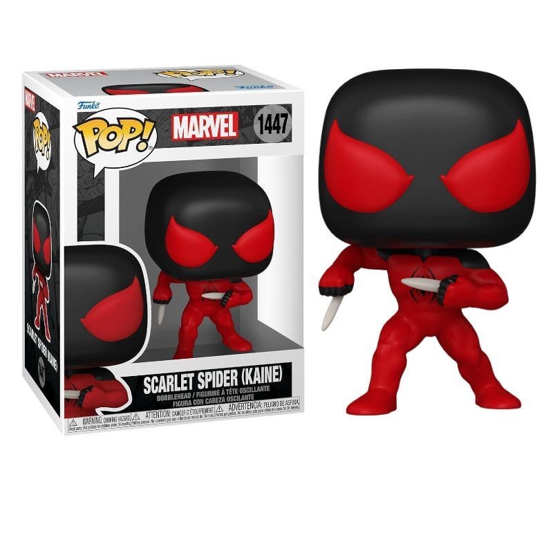 FUNKO POP! MARVEL SPIDER-MAN SCARLET SPIDER (KAINE) BOBBLE HEAD FIGURE FUNKO FUNKO POP! MARVEL SPIDER-MAN SCARLET SPIDER (KAINE) BOBBLE HEAD FIGURE FUNKO
