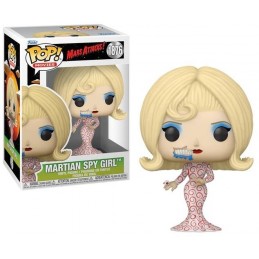 FUNKO POP! MARS ATTACKS! MARTIAN SPY GIRL BOBBLE HEAD FIGURE FUNKO