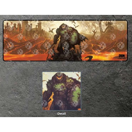 DOOM THE DARK AGES MOUSEMAT SLAYER'S TRIUMPH TAPPETINO MOUSE