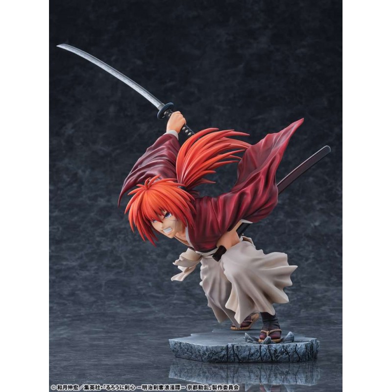 RUROUNI KENSHIN HIMURA AMAKAKERURYUUNOHIRAMEKI 1/6 STATUA FIGURE BELLFINE RUROUNI KENSHIN HIMURA AMAKAKERURYUUNOHIRAMEKI 1/6 STATUA FIGURE BELLFINE