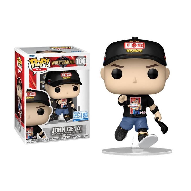 FUNKO POP! WWE JOHN CENA WRESTLEMANIA BOBBLE HEAD FIGURE FUNKO FUNKO POP! WWE JOHN CENA WRESTLEMANIA BOBBLE HEAD FIGURE FUNKO