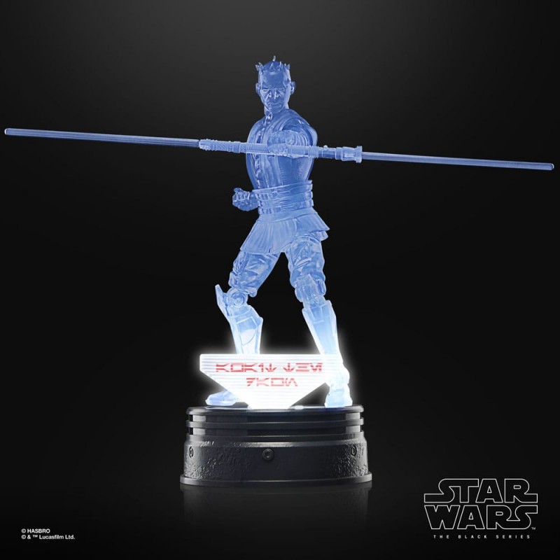 STAR WARS THE BLACK SERIES DARTH MAUL HOLOCOMM COLLECTION ACTION FIGURE HASBRO STAR WARS THE BLACK SERIES DARTH MAUL HOLOCOMM COLLECTION ACTION FIGURE HASBRO