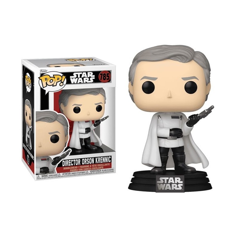 FUNKO POP! STAR WARS ANDOR DIRECTOR ORSON KRENNIC BOBBLE HEAD FIGURE FUNKO FUNKO POP! STAR WARS ANDOR DIRECTOR ORSON KRENNIC BOBBLE HEAD FIGURE FUNKO