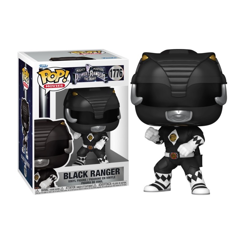 FUNKO POP! POWER RANGERS THE MOVIE 1995 BLACK RANGER BOBBLE HEAD FIGURE FUNKO FUNKO POP! POWER RANGERS THE MOVIE 1995 BLACK RANGER BOBBLE HEAD FIGURE FUNKO