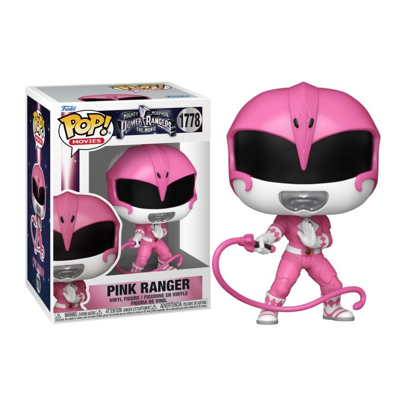 FUNKO FUNKO POP! POWER RANGERS THE MOVIE 1995 PINK RANGER BOBBLE HEAD FIGURE FUNKO FUNKO POP! POWER RANGERS THE MOVIE 1995 PINK RANGER BOBBLE HEAD FIGURE
