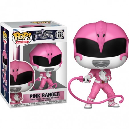 FUNKO POP! POWER RANGERS THE MOVIE 1995 PINK RANGER BOBBLE HEAD FIGURE