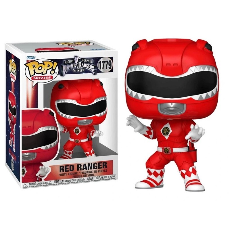 FUNKO POP! POWER RANGERS THE MOVIE 1995 RED RANGER BOBBLE HEAD FIGURE FUNKO FUNKO POP! POWER RANGERS THE MOVIE 1995 RED RANGER BOBBLE HEAD FIGURE FUNKO