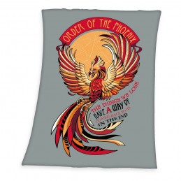 HERDING HARRY POTTER ORDER OF THE PHOENIX FLEECE BLANKET 130X170CM
