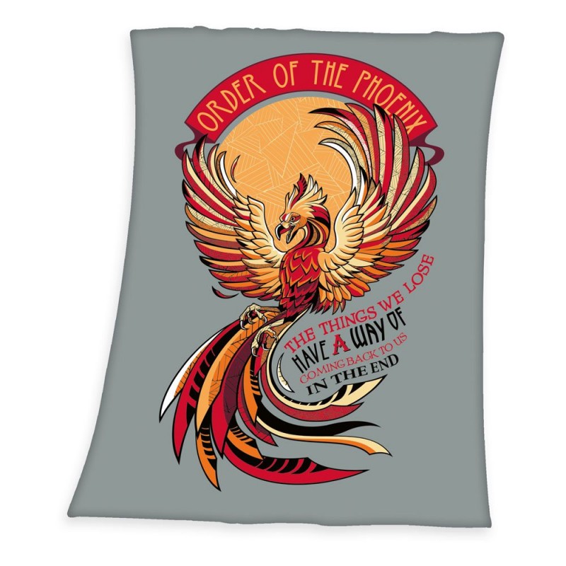 HERDING HARRY POTTER ORDER OF THE PHOENIX FLEECE BLANKET 130X170CM HERDING HARRY POTTER ORDER OF THE PHOENIX FLEECE BLANKET 130X170CM