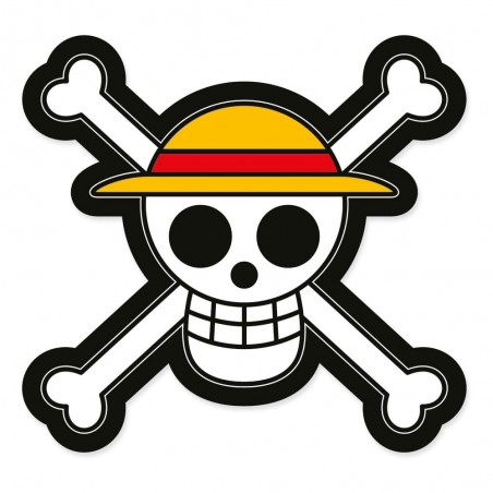 ONE PIECE JOLLY ROGER 3D PILLOW 22X35CM