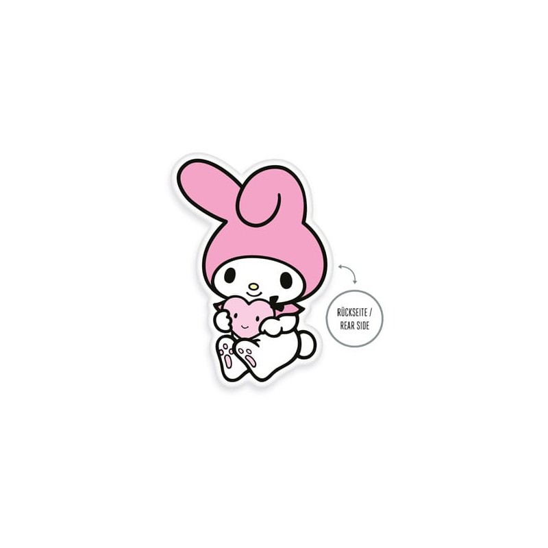 SANRIO MY MELODY HEART CUSCINO 36CM HERDING SANRIO MY MELODY HEART CUSCINO 36CM HERDING