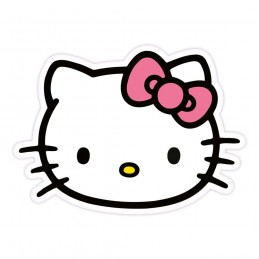 SANRIO HELLO KITTY FACE CUSCINO 36CM HERDING