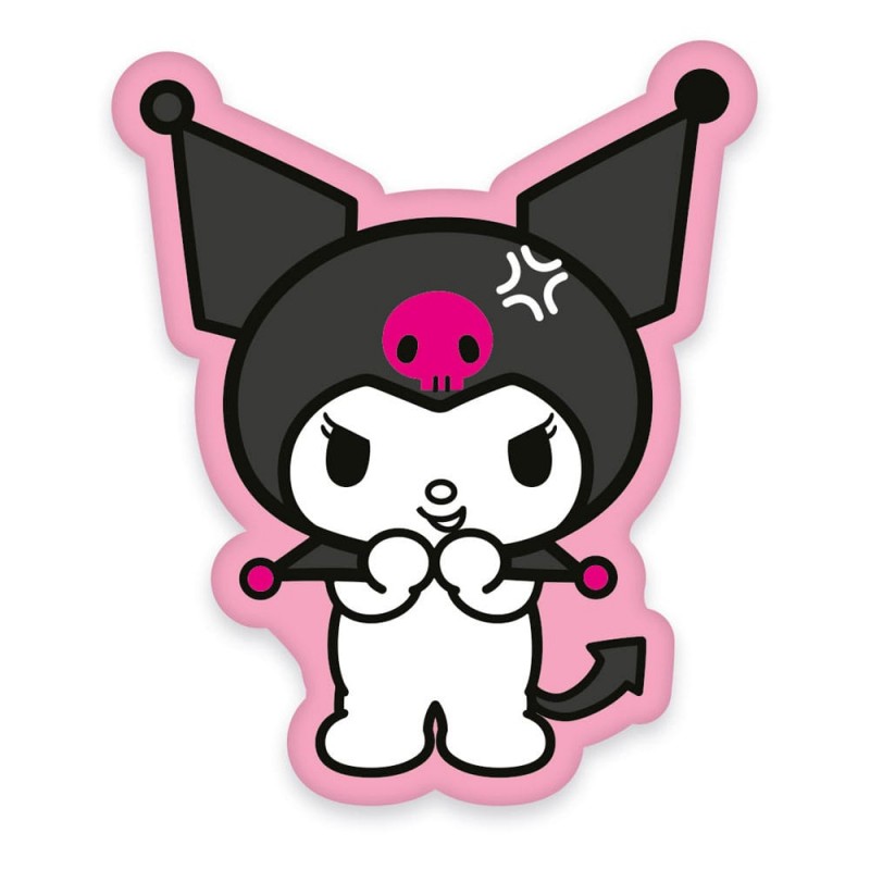 SANRIO KUROMI SMILING CUSCINO 36CM HERDING SANRIO KUROMI SMILING CUSCINO 36CM HERDING