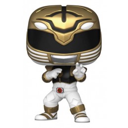 FUNKO FUNKO POP! POWER RANGERS THE MOVIE 1995 WHITE RANGER BOBBLE HEAD FIGURE