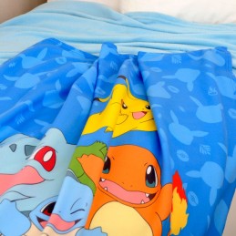 POKEMON STARTERS COPERTA IN PILE 130X160CM HERDING
