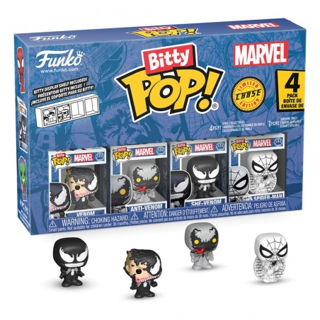 FUNKO BITTY POP! SPIDER-MAN 4-PACK SERIES 3 MINI FIGURES