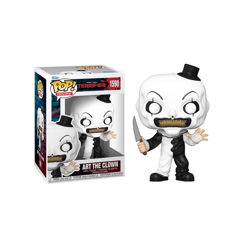 FUNKO FUNKO POP! MOVIES TERRIFIER ART THE CLOWN BOBBLE HEAD FUNKO FUNKO POP! MOVIES TERRIFIER ART THE CLOWN BOBBLE HEAD