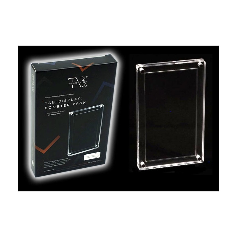 THE ACRYLIC BOX TAB-DISPLAY BOOSTER PACK PROTEZIONE BUSTINA POKEMON THE ACRYLIC BOX THE ACRYLIC BOX TAB-DISPLAY BOOSTER PACK PROTEZIONE BUSTINA POKEMON THE ACRYLIC BOX