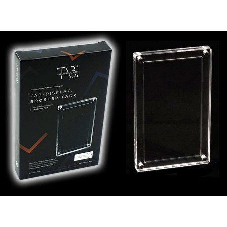 THE ACRYLIC BOX TAB-DISPLAY BOOSTER PACK PROTEZIONE BUSTINA POKEMON