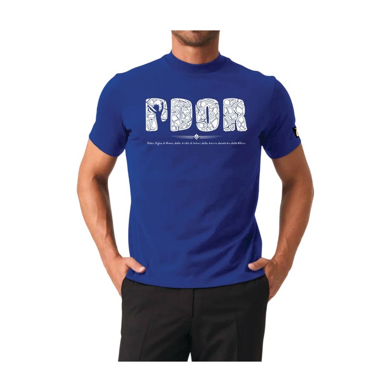PDOR T-SHIRT BLU TAGLIA L MYAGG PDOR T-SHIRT BLU TAGLIA L MYAGG