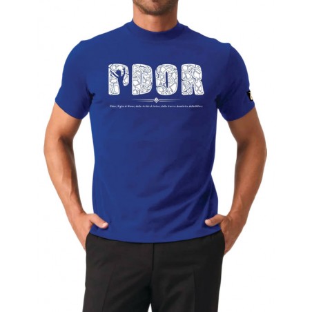 PDOR BLUE T-SHIRT L SIZE
