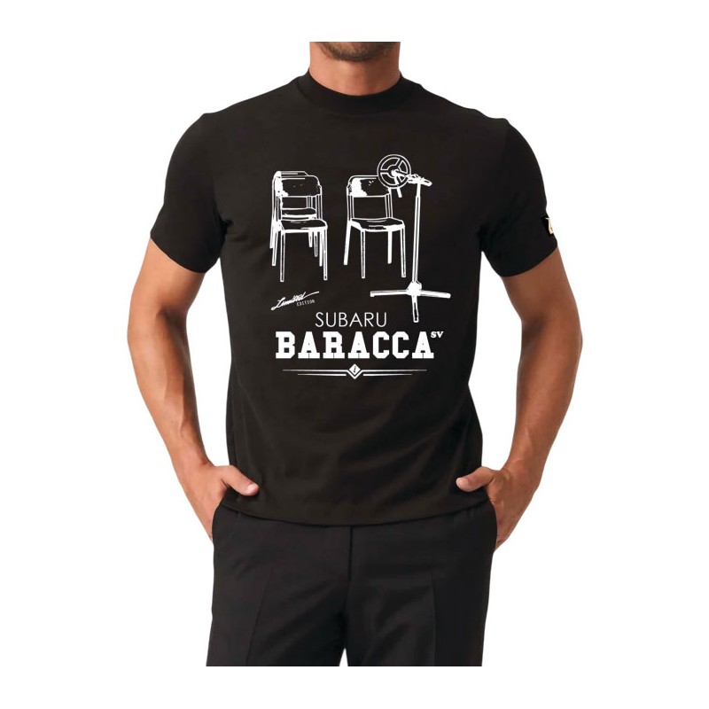 SUBARU BARACCA T-SHIRT NERA TAGLIA L MYAGG SUBARU BARACCA T-SHIRT NERA TAGLIA L MYAGG