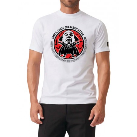 SONO IL CONTE DRACULA WHITE T-SHIRT L SIZE