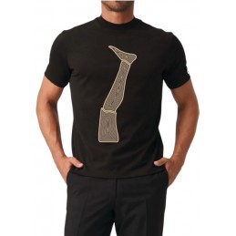 GARPEZ T-SHIRT NERA TAGLIA L MYAGG