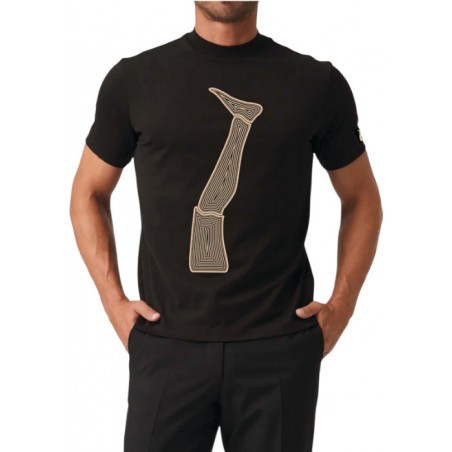 GARPEZ T-SHIRT NERA TAGLIA L