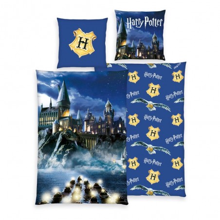 HARRY POTTER HOGWARTS ARRIVAL SET COPRIPIUMINO E FEDERA