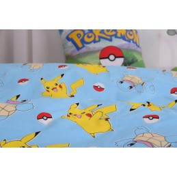 HERDING POKEMON KANTO GROUP DUVET COVER AND PILLOWCASE SET