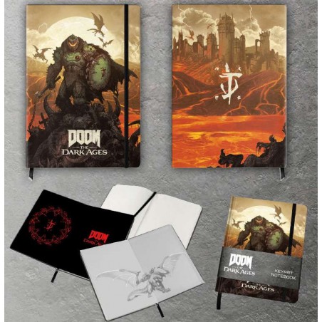 DOOM THE DARK AGES KEYART NOTEBOOK A5 TACCUINO 14X21CM