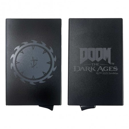 DOOM THE DARK AGES SHIELD METAL CREDITCARD HOLDER