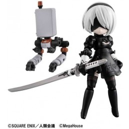 NIER AUTOMATA DESKTOP ARMY 1.1A 2B ACTION FIGURE MEGAHOUSE