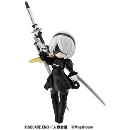 MEGAHOUSE NIER AUTOMATA DESKTOP ARMY 1.1A 2B PVC ACTION FIGURE