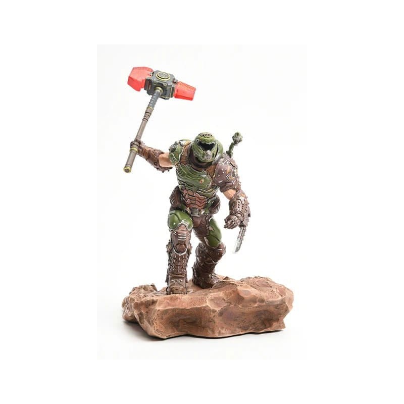 DEVPLUS DOOM ETERNAL DOOM SLAYER STATUE FIGURE DEVPLUS DOOM ETERNAL DOOM SLAYER STATUE FIGURE