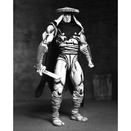 NECA TEENAGE MUTANT NINJA TURTLES MIRAGE COMICS FOOT ASSASSIN BLACK & WHITE ACTION FIGURE
