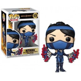 FUNKO POP! MORTAL KOMBAT 11 KITANA BOBBLE HEAD KNOCKER FIGURE FUNKO