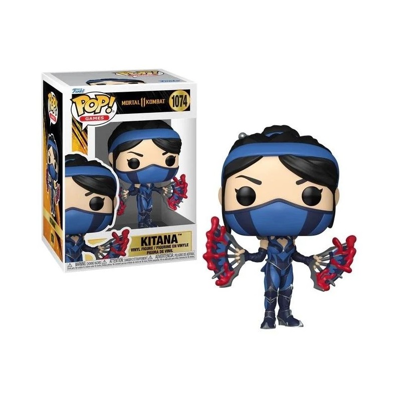 FUNKO FUNKO POP! MORTAL KOMBAT 11 KITANA BOBBLE HEAD KNOCKER FIGURE FUNKO FUNKO POP! MORTAL KOMBAT 11 KITANA BOBBLE HEAD KNOCKER FIGURE
