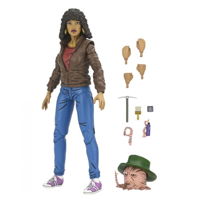 TEENAGE MUTANT NINJA TURTLES MIRAGE COMICS APRIL O'NEIL ACTION FIGURE NECA