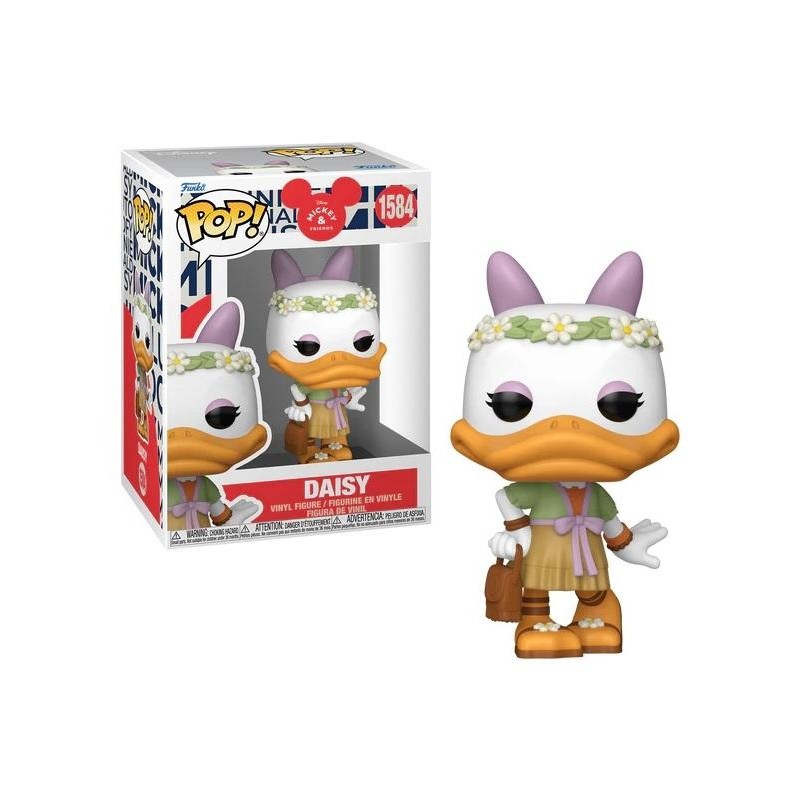FUNKO FUNKO POP! DISNEY MICKEY AND FRIENDS DAISY DUCK (SPRING FEST) BOBBLE HEAD FIGURE FUNKO FUNKO POP! DISNEY MICKEY AND FRIENDS DAISY DUCK (SPRING FEST) BOBBLE HEAD FIGURE
