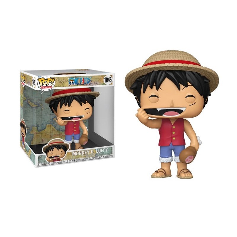FUNKO POP! ONE PIECE MONKEY D. LUFFY SUPER SIZED 25CM BOBBLE HEAD FIGURE FUNKO FUNKO POP! ONE PIECE MONKEY D. LUFFY SUPER SIZED 25CM BOBBLE HEAD FIGURE FUNKO