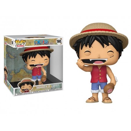 FUNKO POP! ONE PIECE MONKEY D. LUFFY SUPER SIZED 25CM BOBBLE HEAD FIGURE