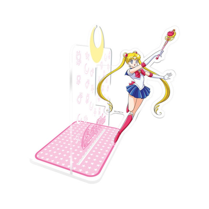 ABYSTYLE SAILOR MOON 2D ACRYLIC BOOKEND FIGURE ABYSTYLE SAILOR MOON 2D ACRYLIC BOOKEND FIGURE